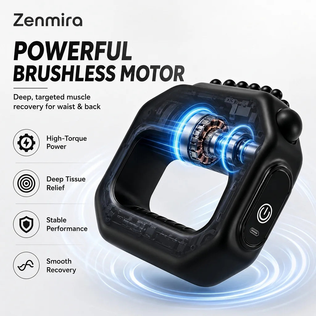 Zenmira 3-in-1 Fascia Ring Massager — motor