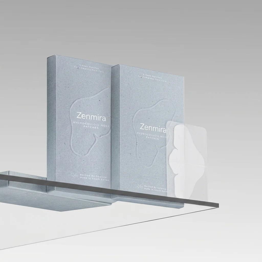 Zenmira Hydrocolloid Nose Patches — box on shelf