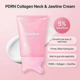 Zenmira PDRN Collagen Gua Sha Neck Wrinkle Cream — hero