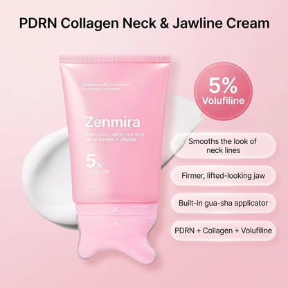 Zenmira PDRN Collagen Gua Sha Neck Wrinkle Cream — hero