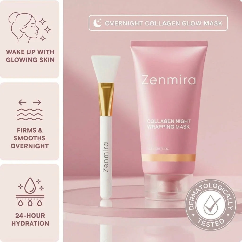 Zenmira Collagen Night Wrapping Mask — hero