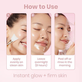 Zenmira Collagen Night Wrapping Mask — how to
