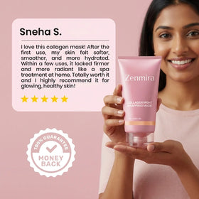 Zenmira Collagen Night Wrapping Mask — testimonial