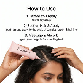 Zenmira Microneedling Rosemary Scalp Serum — how to