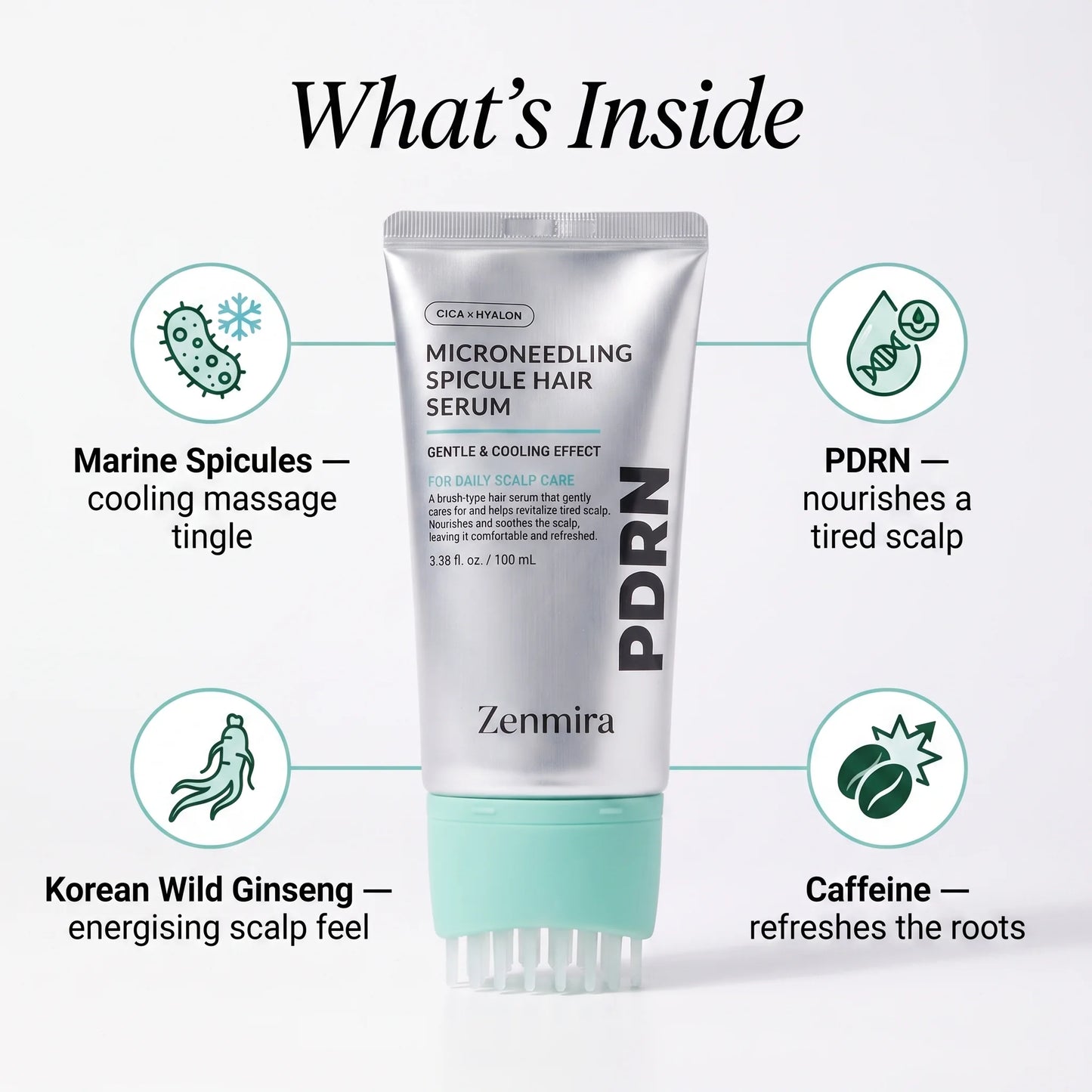 Zenmira Microneedling Spicule Serum — ingredients