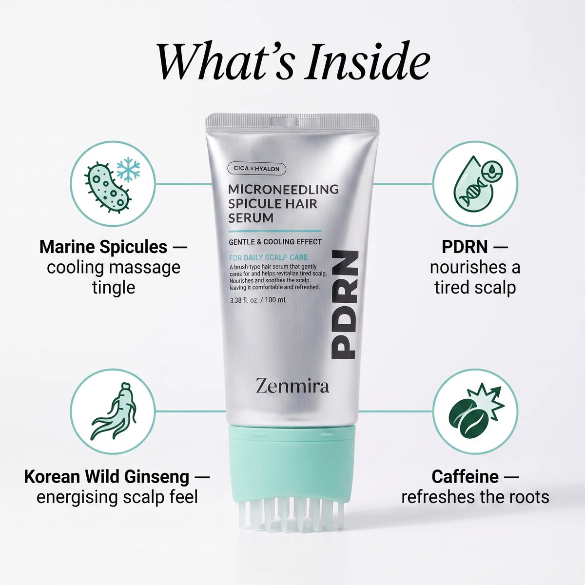 Zenmira Microneedling Spicule Serum — ingredients