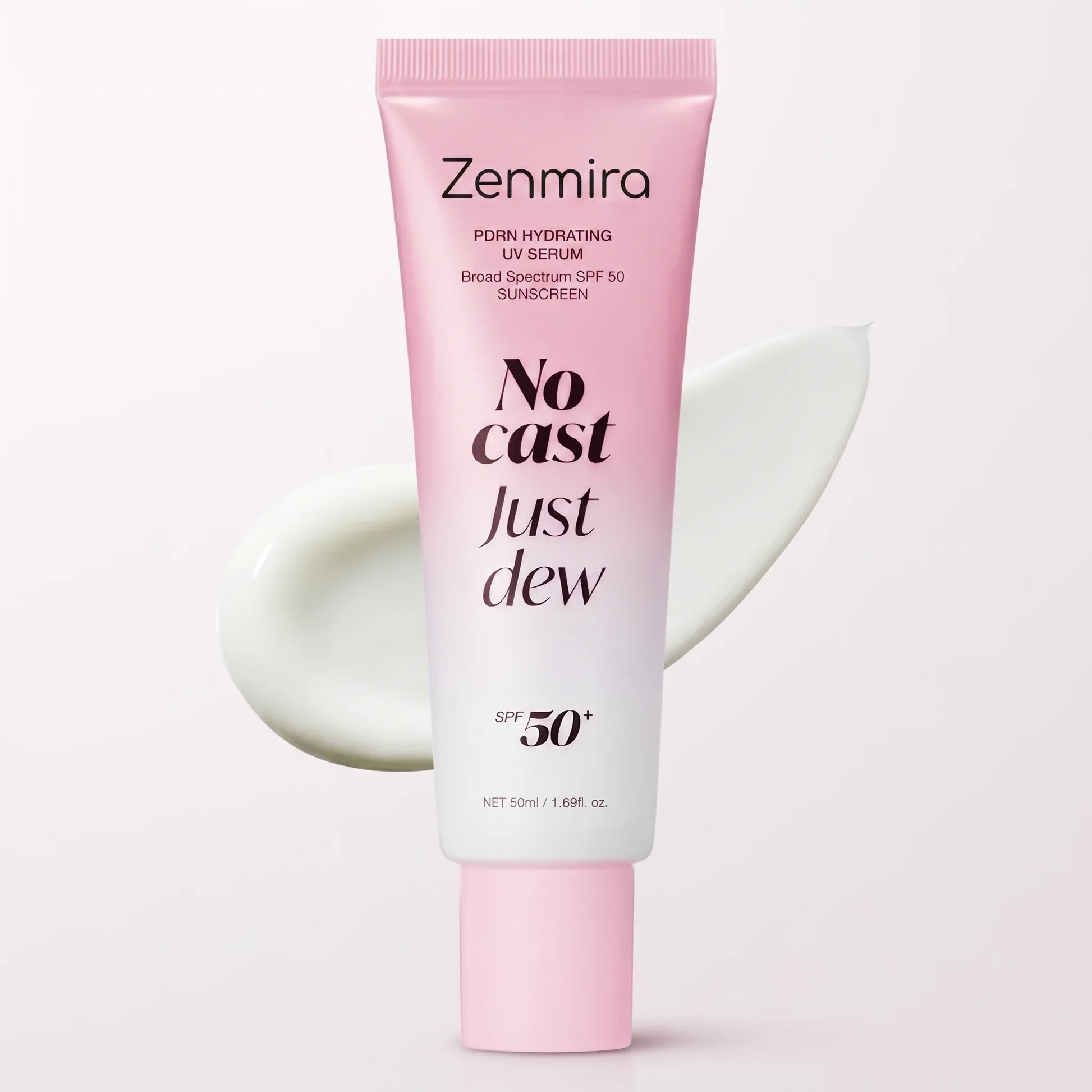 Zenmira No Cast Just Dew PDRN Hydrating UV Sun Serum — clean product