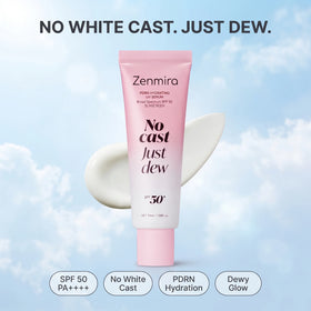 Zenmira No Cast Just Dew PDRN Hydrating UV Sun Serum — hero