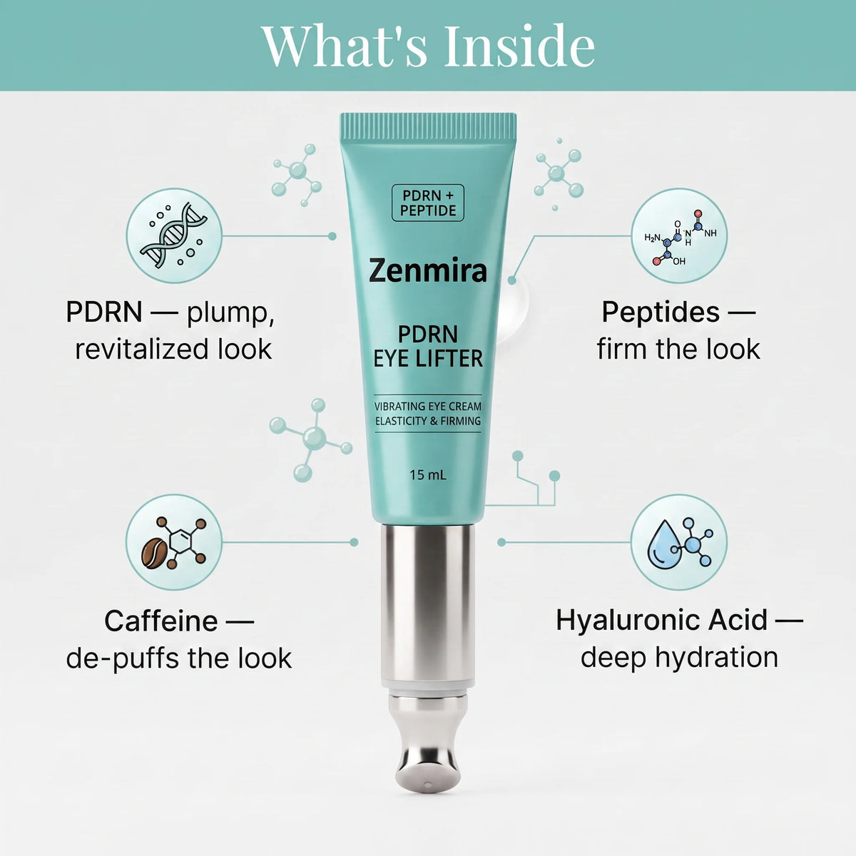 Zenmira Vibrating Eye Cream — ingredients
